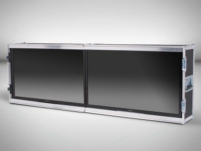 1TFT Dualscreen Flightcase