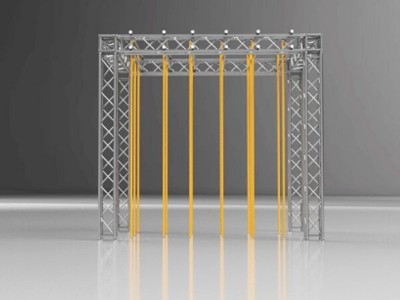 Ninja Warrior Obstacle Bamboo Blitz