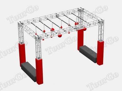 CANNONBALL ALLEY–Ninja Obstacle Elements