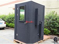 Portable Prefabricated Soundproof Office Building Pod Recording Booth Studio Instrument Booth For Live Broadcast
