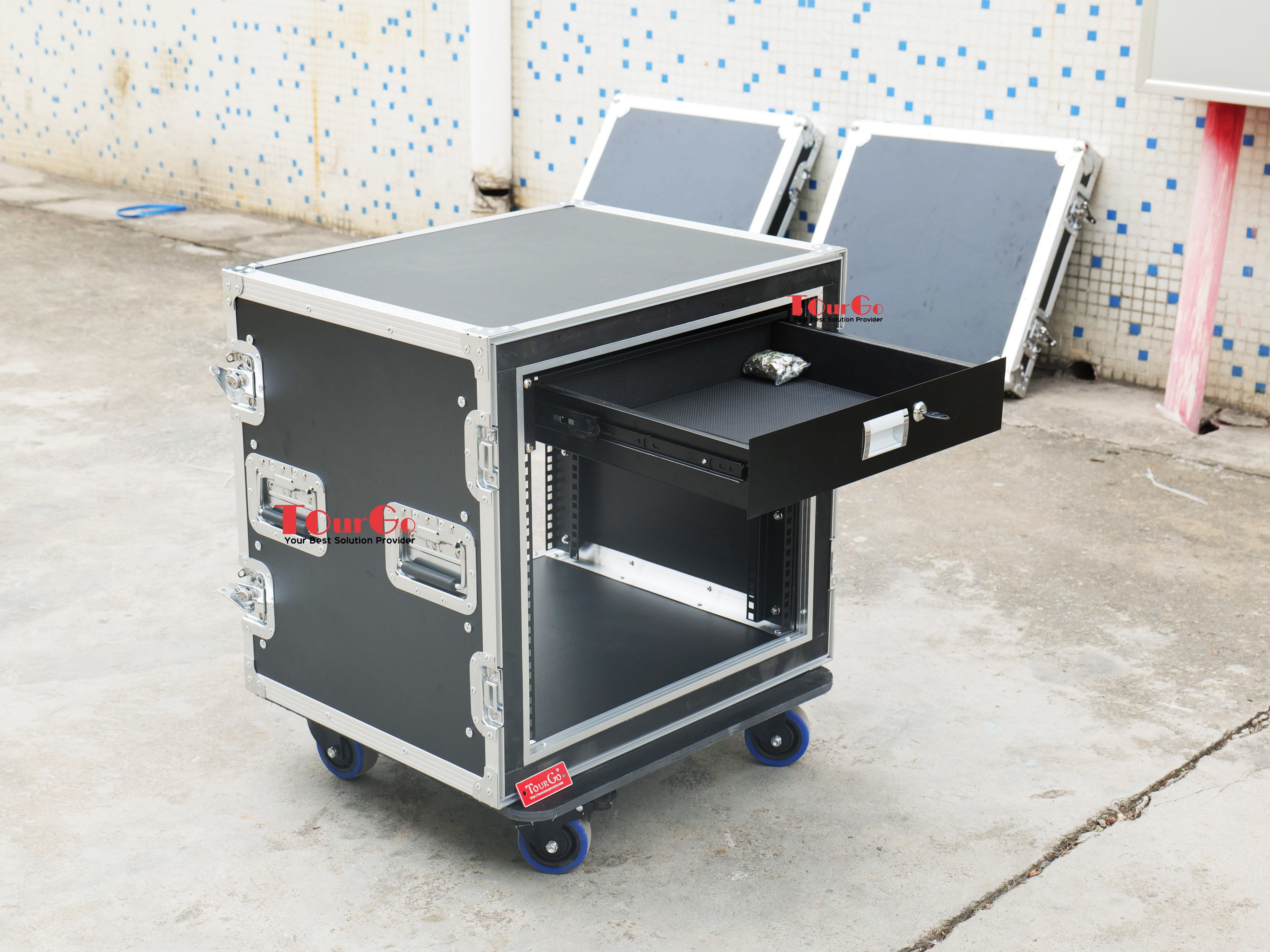 1U box flight case