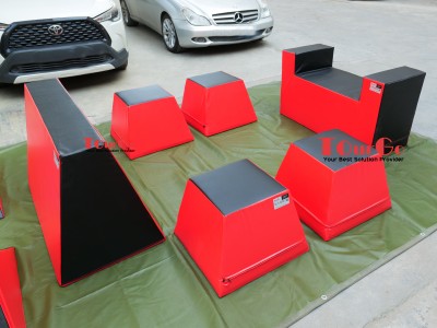 11Soft play parkour block