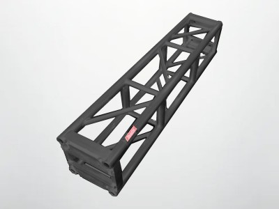 4ft Segment  12″ Tomcat Truss | Thomas Truss / Bolt Black Bolted 12 Inch Professional Box Truss | 3mm Wall – Black Finish