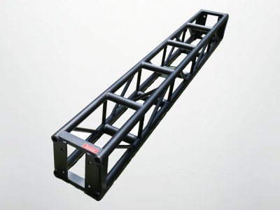 6ft Segment  12″ Tomcat Truss | Thomas Truss / Bolt Black Bolted 12 Inch Professional Box Truss | 5mm Wall – Black Finish