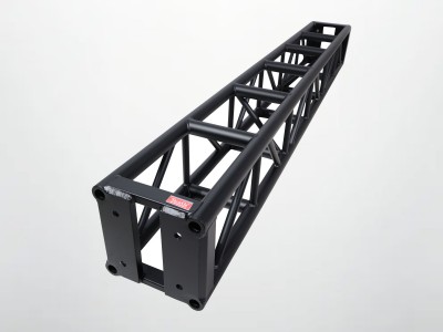 8ft Segment  12″ Tomcat Truss | Thomas Truss / Bolt Black Bolted 12 Inch Professional Box Truss | 6mm Wall – Black Finish