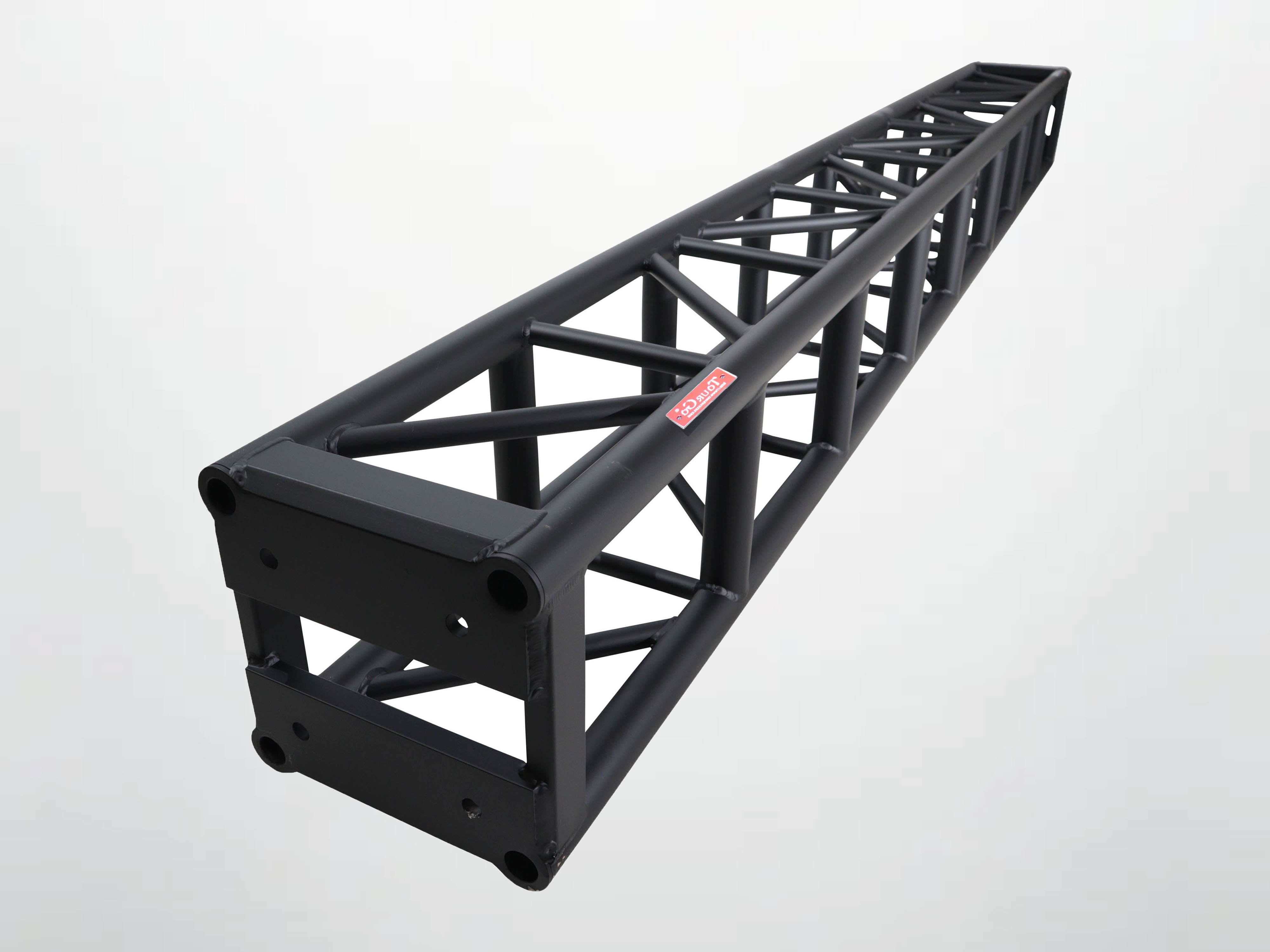 12ft Segment  12″ Tomcat Truss | Thomas Truss / Bolt Black Bolted 12 Inch Professional Box Truss | 8mm Wall – Black Finish