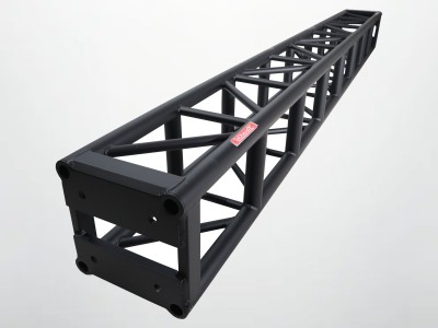 13ft Segment  12″ Tomcat Truss | Thomas Truss / Bolt Black Bolted 12 Inch Professional Box Truss | 9mm Wall – Black Finish