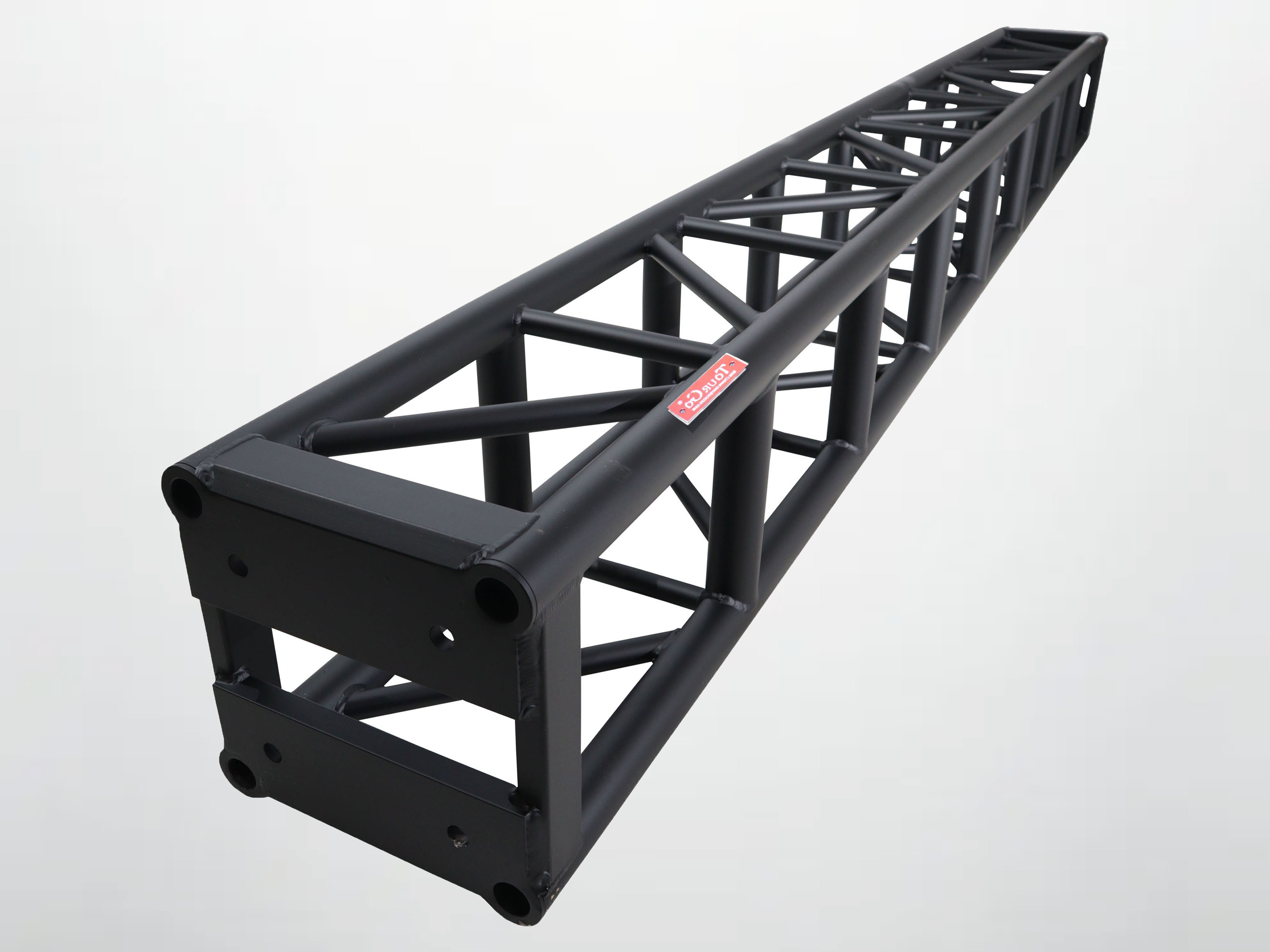 13ft Segment  12″ Tomcat Truss | Thomas Truss / Bolt Black Bolted 12 Inch Professional Box Truss | 9mm Wall – Black Finish