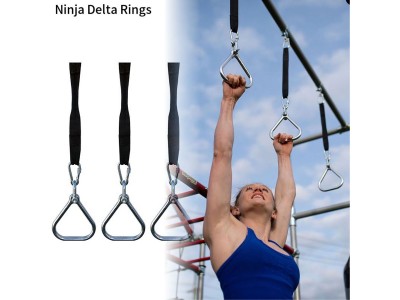 Steel Triangle Ring/Ninja Delta Rings/Ninja Triangle Ring