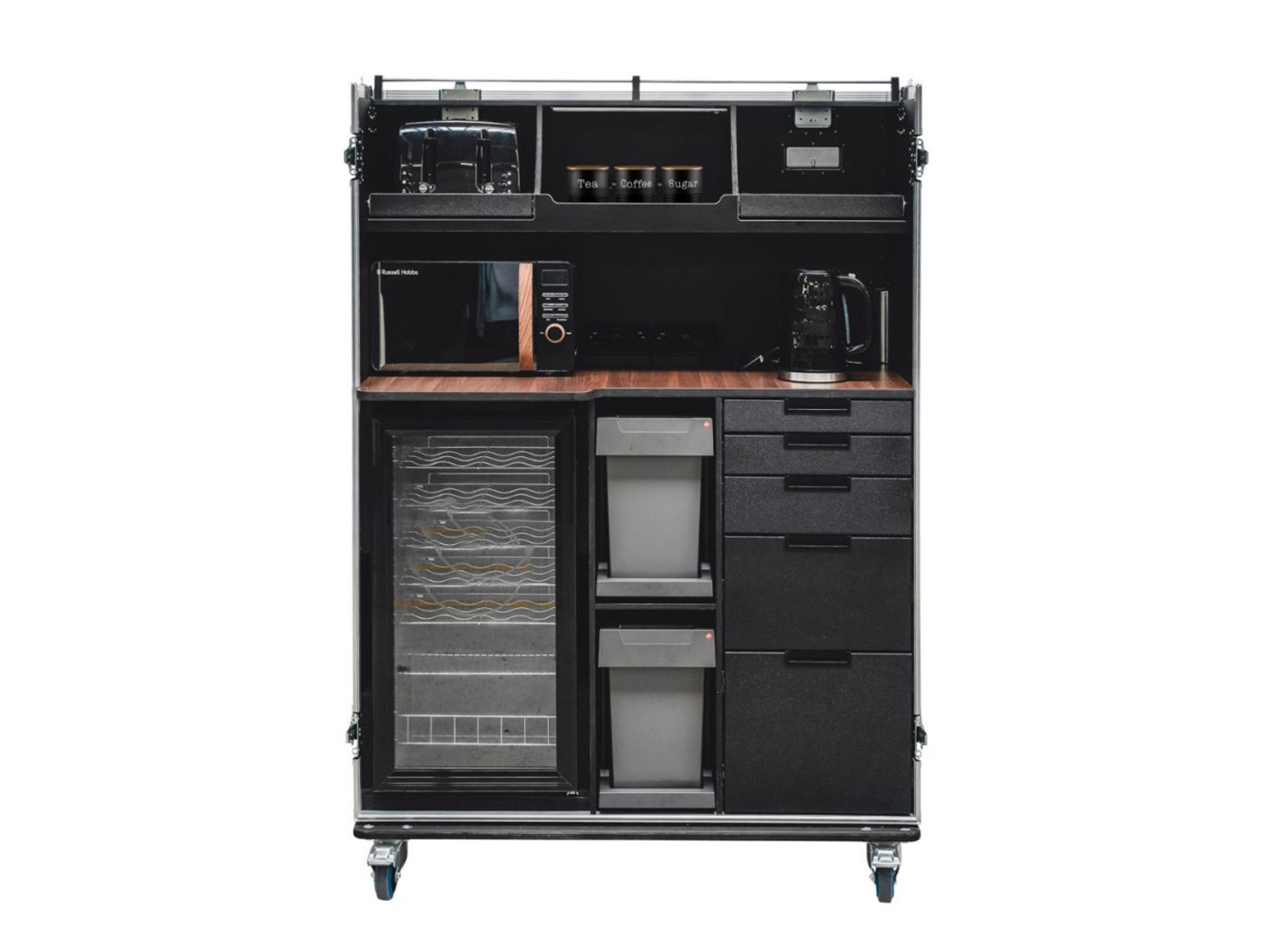 MOBILE SELF CATERING KITCHEN FLIGHT CASE