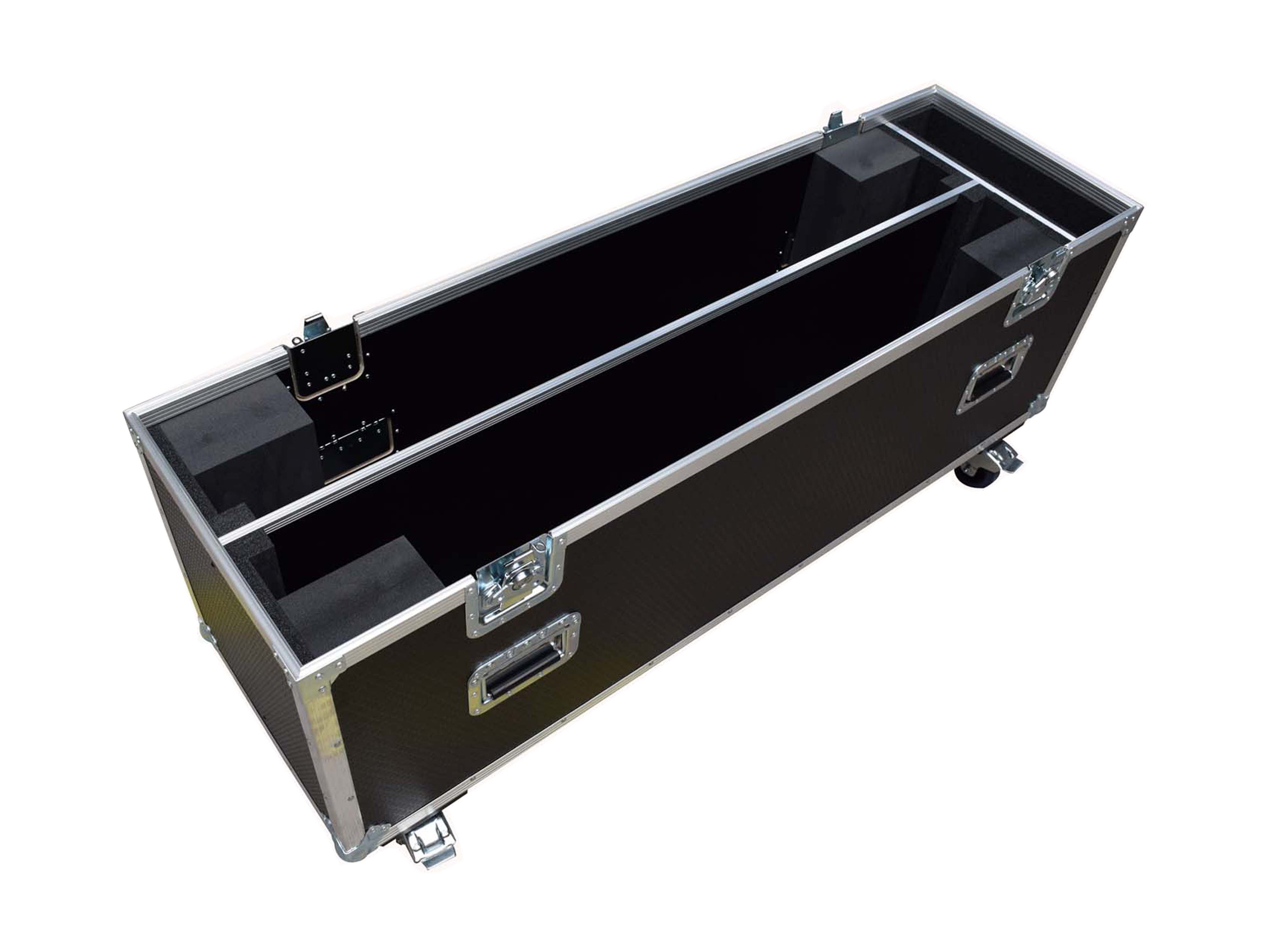 Flight transport case for two LCDs Sony 55 inches