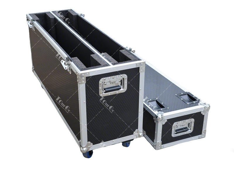 2in1 Plasma TV Transport Flight Road Case for 50Inch