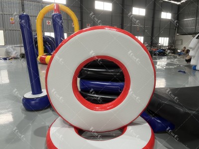 5 inflatable obstacles