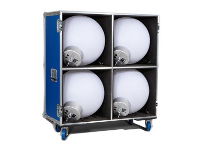 VARYTEC LED Ball 50 Flightcase
