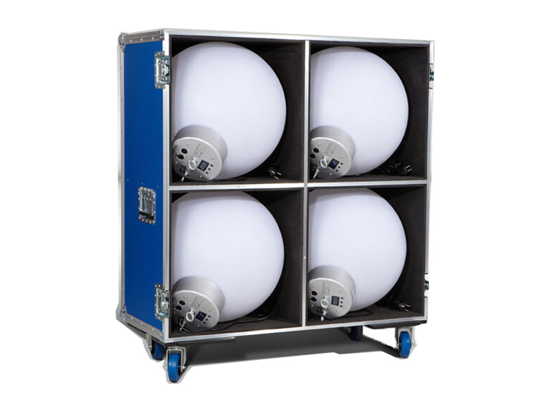 VARYTEC LED Ball 50 Flightcase
