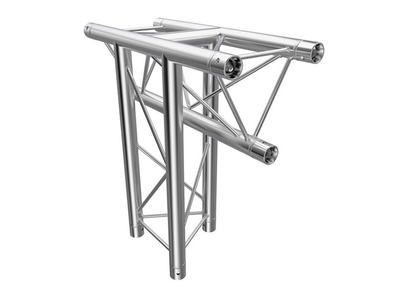F23 Tri Truss 3 Way Vertical T-Junction (Apex Down)