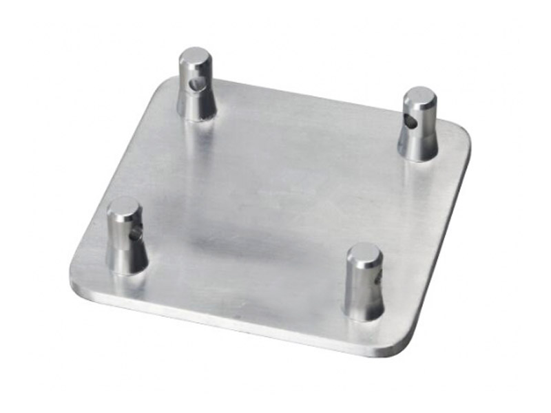 ALUMINUM F24(220MM) BASE PLATE FIT SQUARE TRUSS