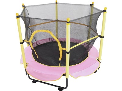 12.2′ Hexagon Backyard Trampoline with Safety Enclosure