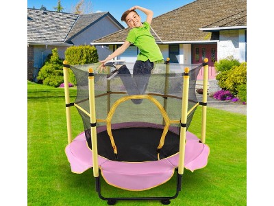 12.2'+Hexagon+Backyard+Trampoline1