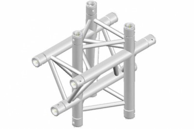 4 Way Vertical T-Junction 