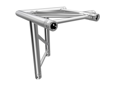 F42 Flat Truss 3 Way 90° Corner to Vertical Junction – Horizontal