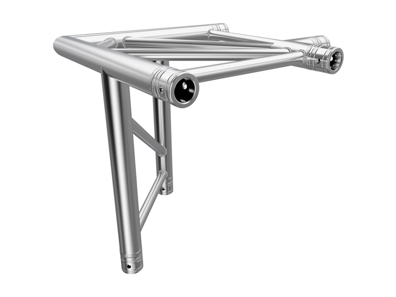 F42 Flat Truss 3 Way 90° Corner to Vertical Junction – Horizontal