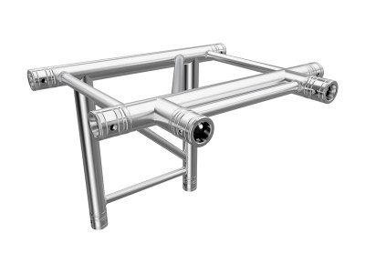 F42 Flat Truss 4 Way T- to Vertical Junction – Horizontal