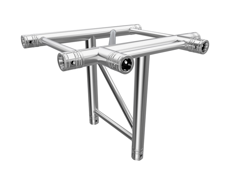 F42 Flat Truss 4 Way T- to Vertical Junction – Vertical