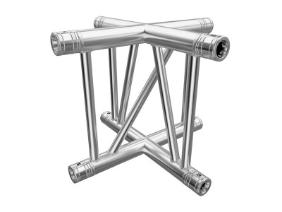 F42 Flat Truss 4 Way X-Junction – Vertical