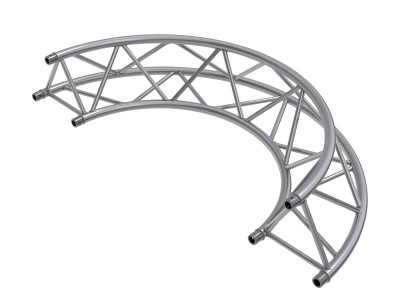 F43 1.0mR (2.0mØ) 180°- 7.5mR (15.0mØ) 30° Radial Truss (2 parts to a Circle)