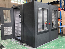 218*218*211CM Mobile Sound Isolation Acoustic Recording Vocal Booth