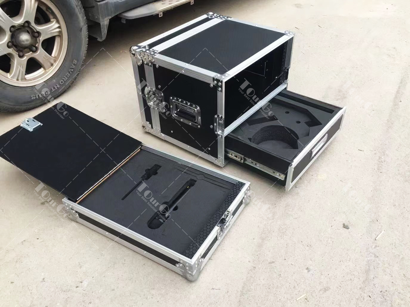 12microphone drawer case