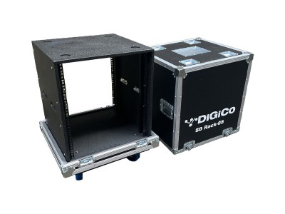 12U Common Rack Shell Ampilier Workbox Flight Case for DiGiCO SD Rack-05