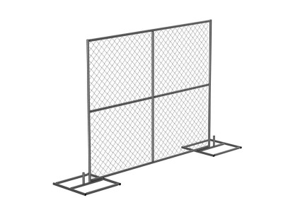 7.5 Ft. x 6 Ft. Panel – Chain Link Fence Starter Kit