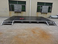 TourGo 4x8ft Aluminum Portable Stage Platform For Sale