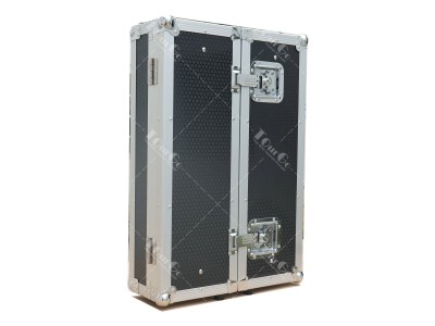 Double lock Portable Makeup Mirrors Flight Case