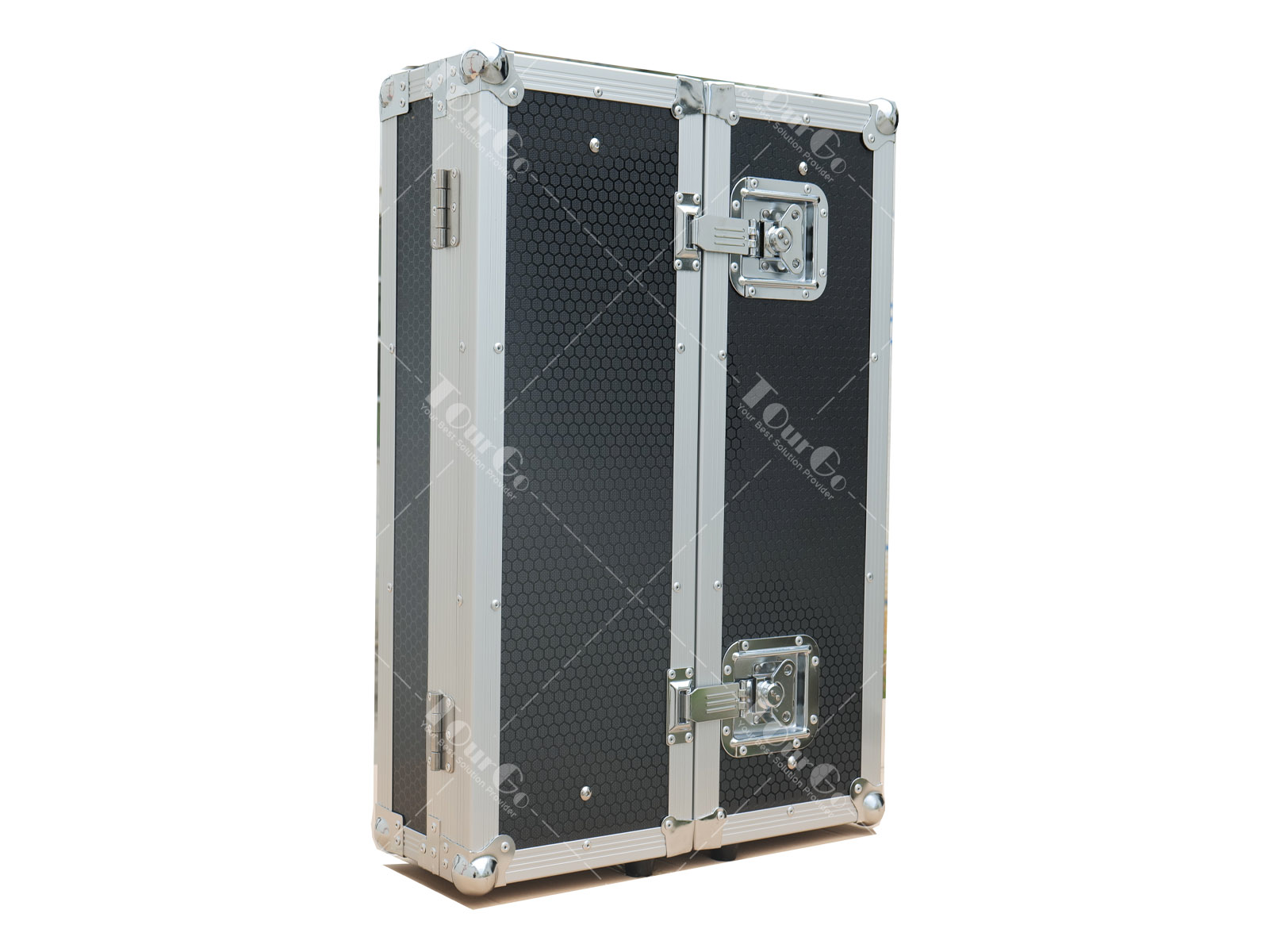 Double lock Portable Makeup Mirrors Flight Case