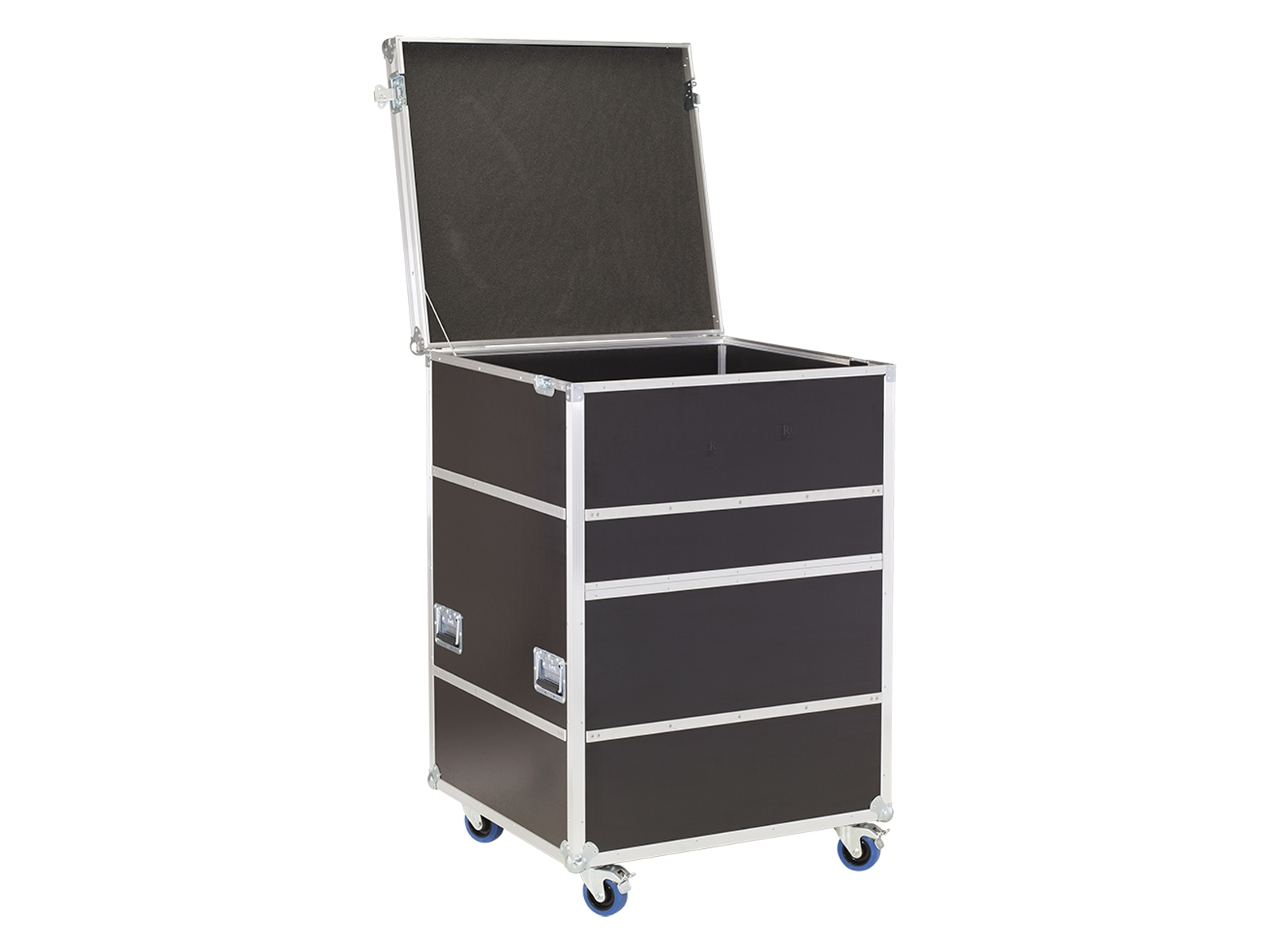 FLIGHT CASE FOR 4 TROMBONES IN THEIR CASES