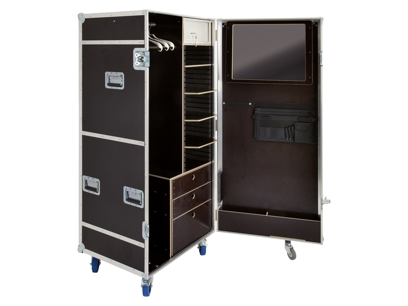 FLIGHT CASE CONDUCTOR’S TRAVELLING WARDROBE