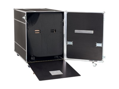 FLIGHT CASE FOR CELESTA WITH FOLDABLE RAMP