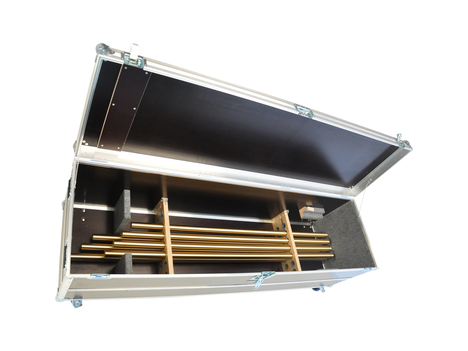 FLIGHT CASE FOR TUBULAR BELLS WITH STAND