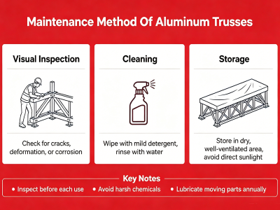 Maintenance-Method Of Aluminum Trusses — TOURGO GUIDE