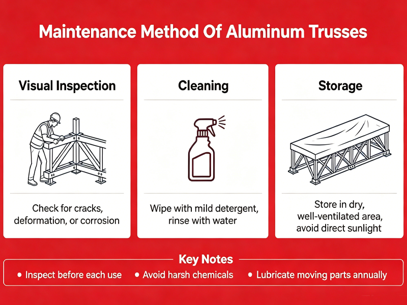 Maintenance-Method Of Aluminum Trusses