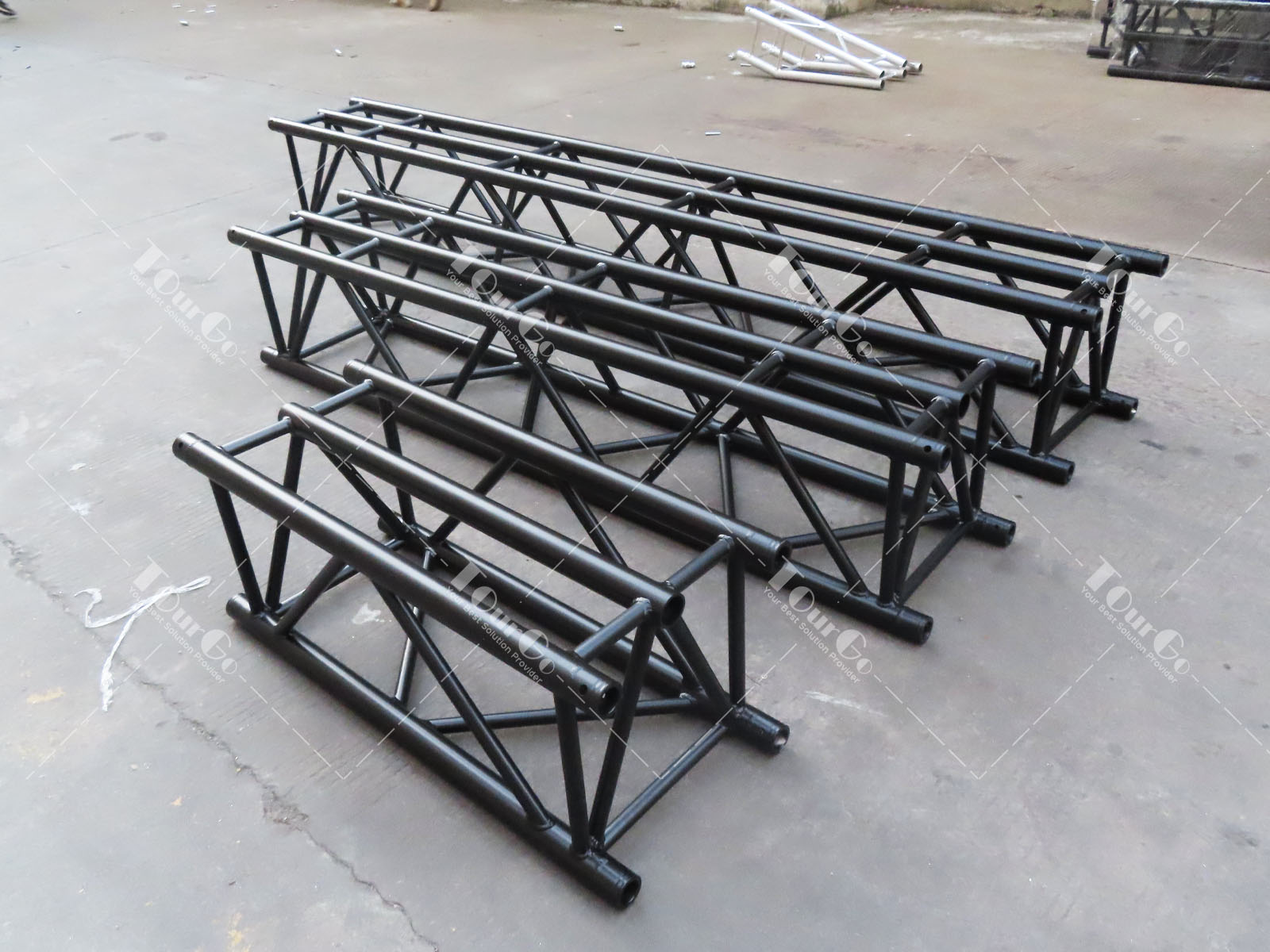 Black 390 LED Screen Support Truss