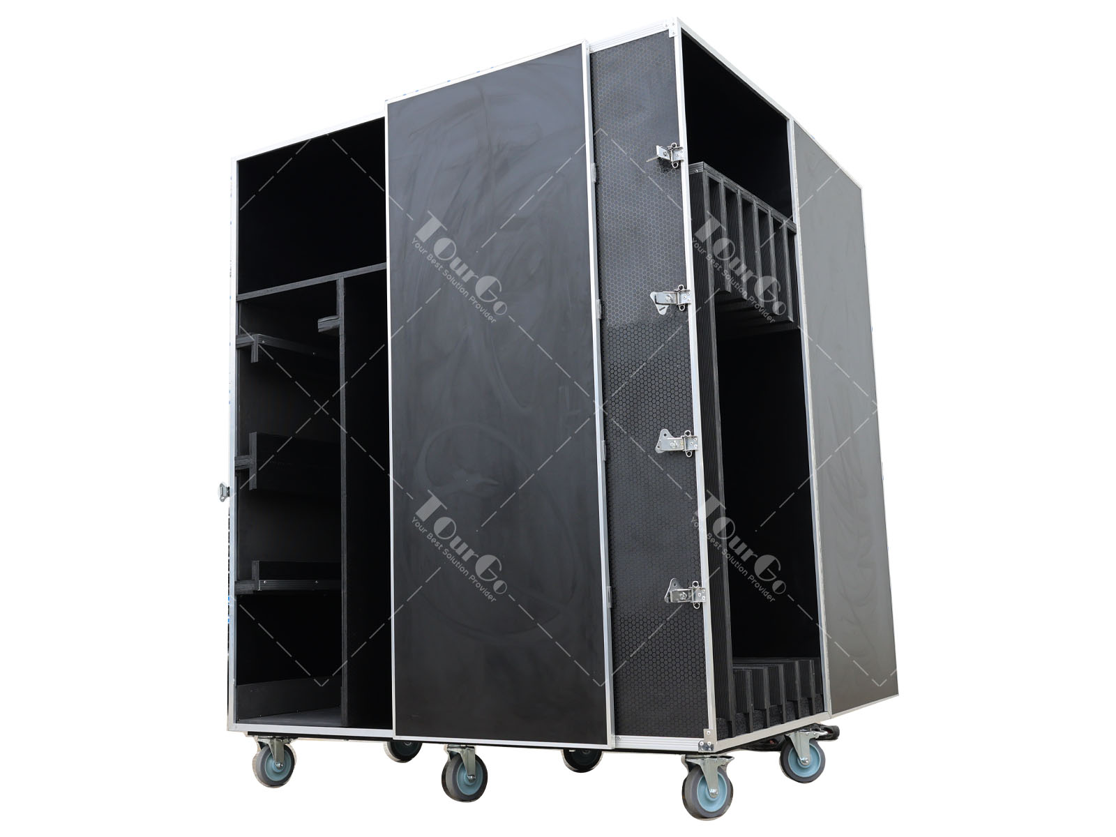 Custom Portable Large Storage Wardrobe Transport FlightCases
