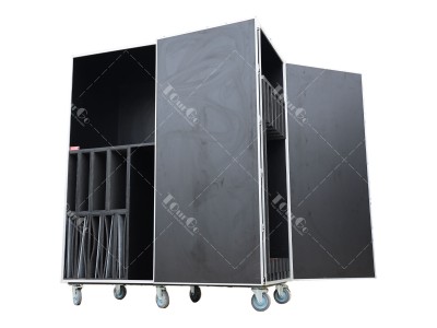 Touring performance wardrobe roadcase custom flight case