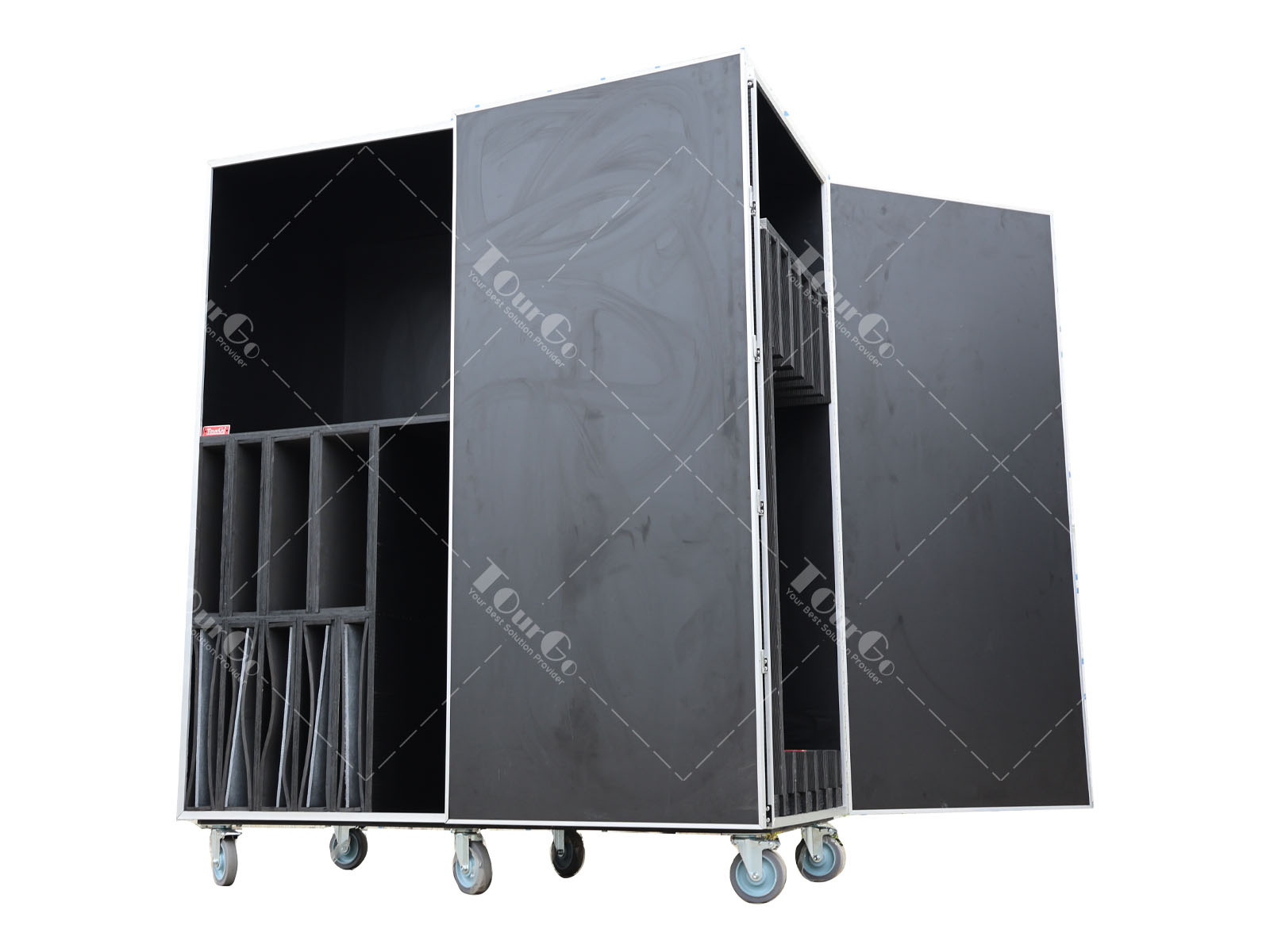 Touring performance wardrobe roadcase custom flight case