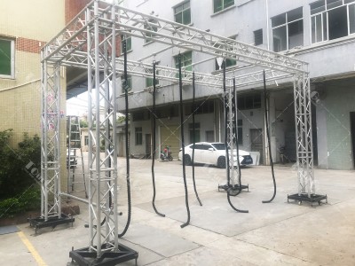 SEA OF ROPES-Ninja Warrior Elements