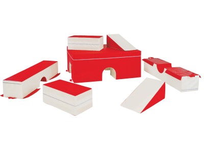MULTI-SHAPE FOAM MODULE FOR PARKOUR GYM TRAINING