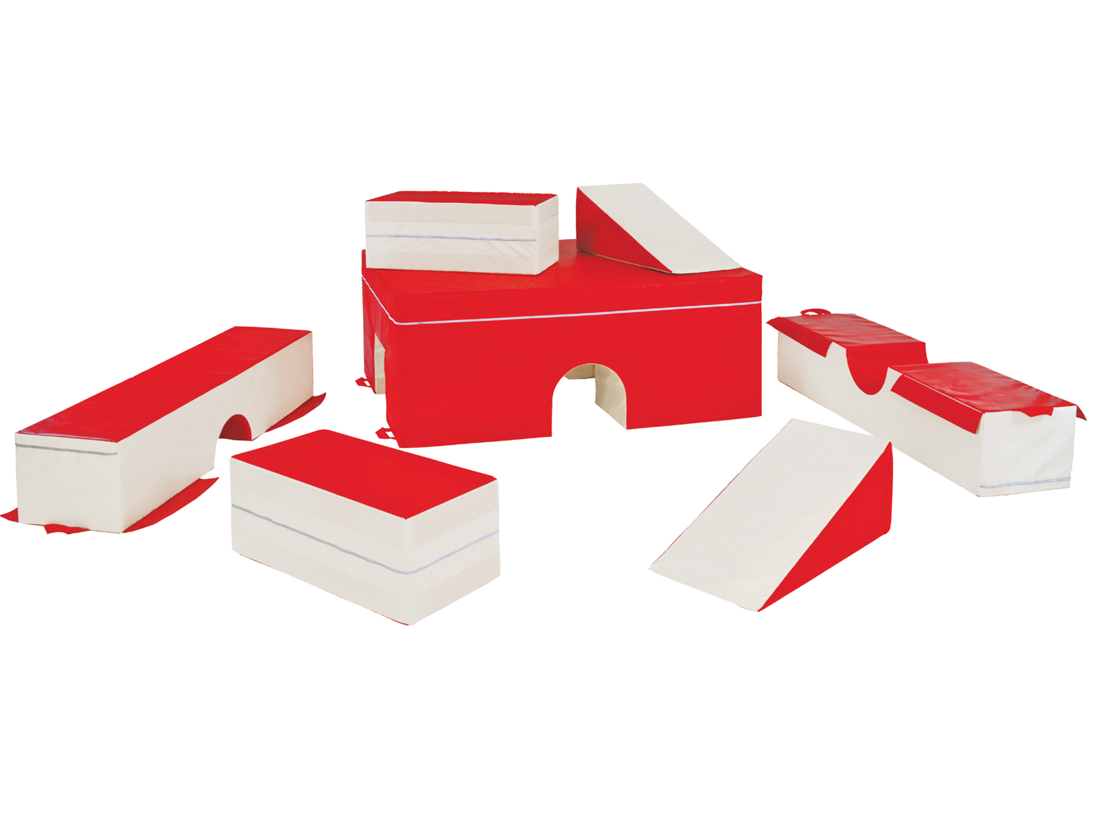 MULTI-SHAPE FOAM MODULE FOR PARKOUR GYM TRAINING